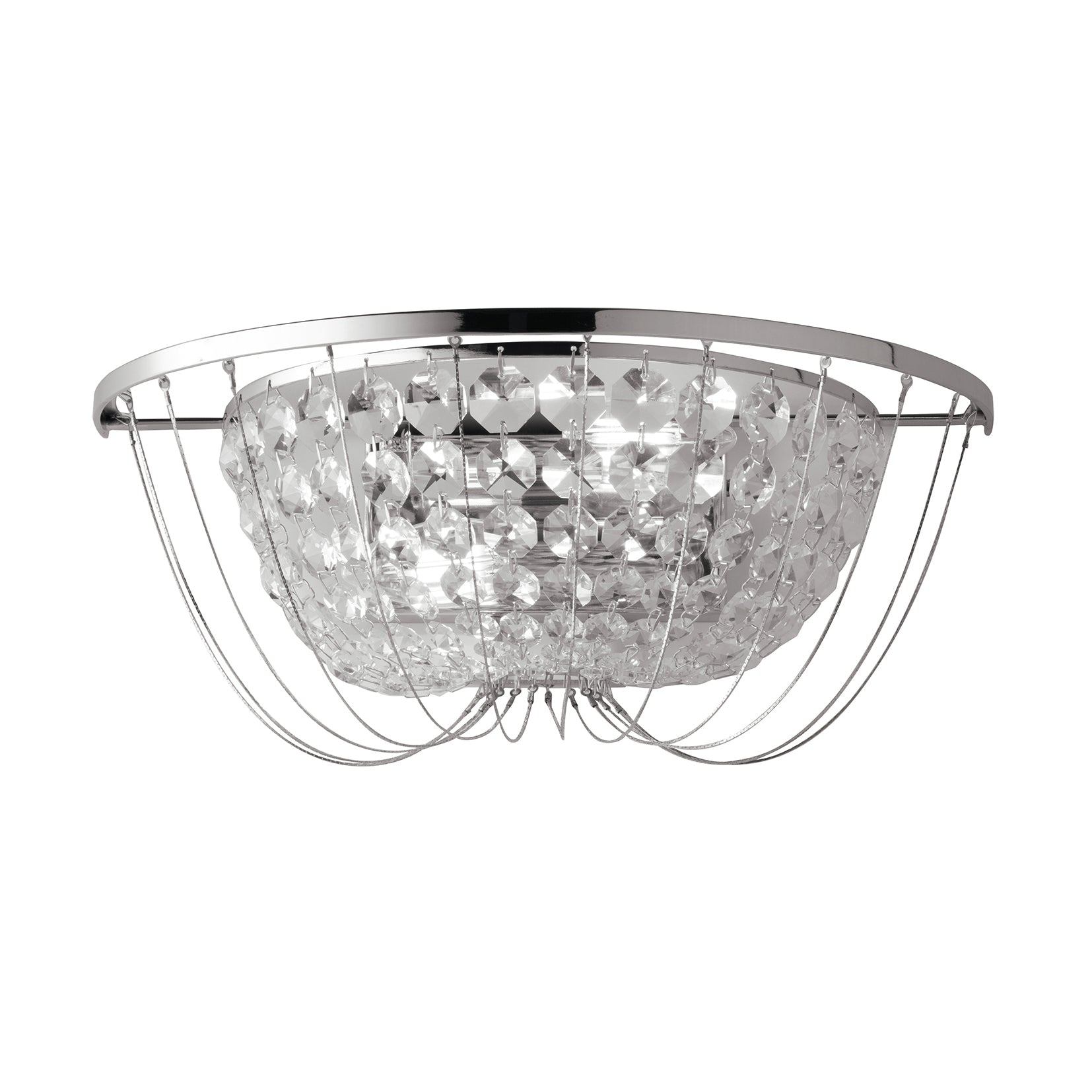 APPLIQUE VIENNA CROMO 2XE14 35X19,5X13,5CM