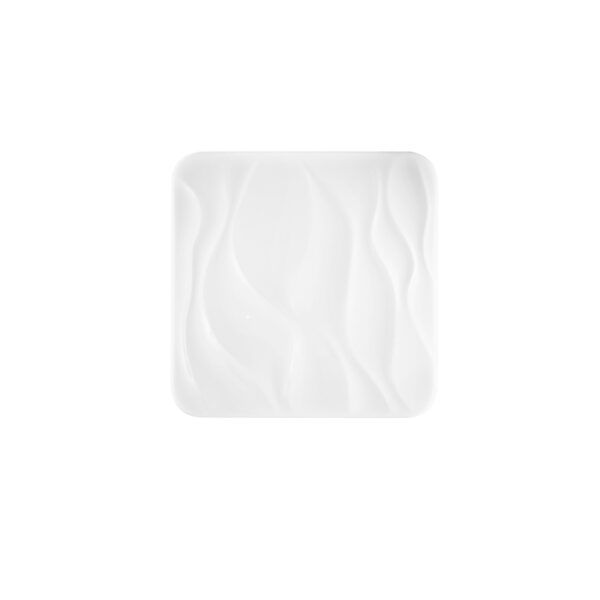 PLAFONIERA LED WAVE BIANCA 24W 3240LM CCT 3000/4000/6500K 43X8,5X43CM