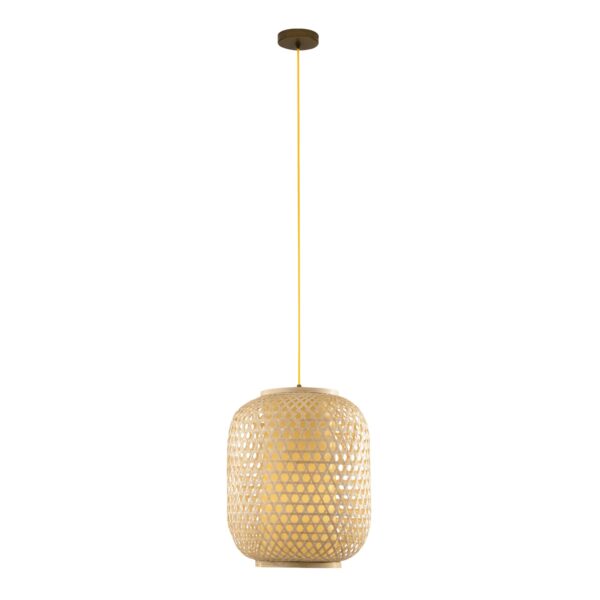 SOSPENSIONE ZEN LEGNO 1XE27 30X30X120CM