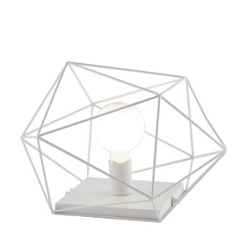 LUME ABRAXAS BIANCO 1XE27 40,5X29,5X26,5CM