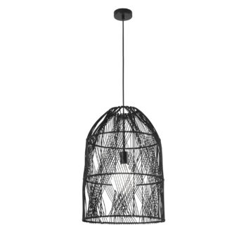 SOSPENSIONE ANCELLA LEGNO 1XE27 40X40X212,5CM