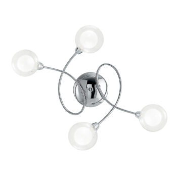 PLAFONIERA BLOG CROMO 4XG9 60X19X44CM