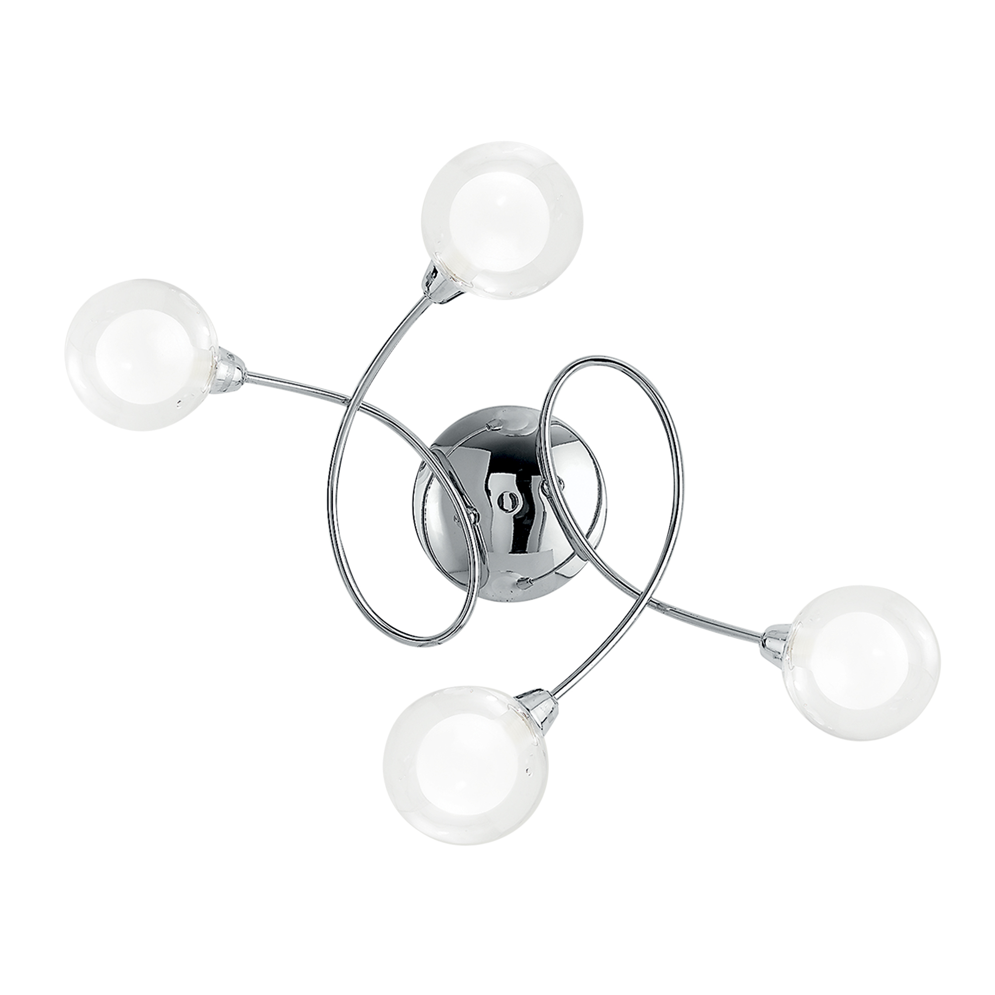 PLAFONIERA BLOG CROMO 4XG9 60X19X44CM