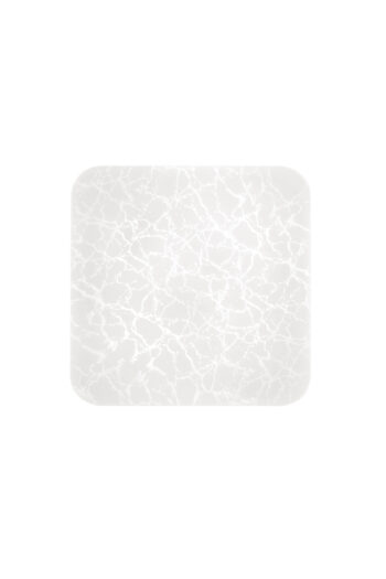 PLAFONIERA GROWLER BIANCA IN PMMA 40W CCT 3000/4000/6500K 50X50CM*8CM