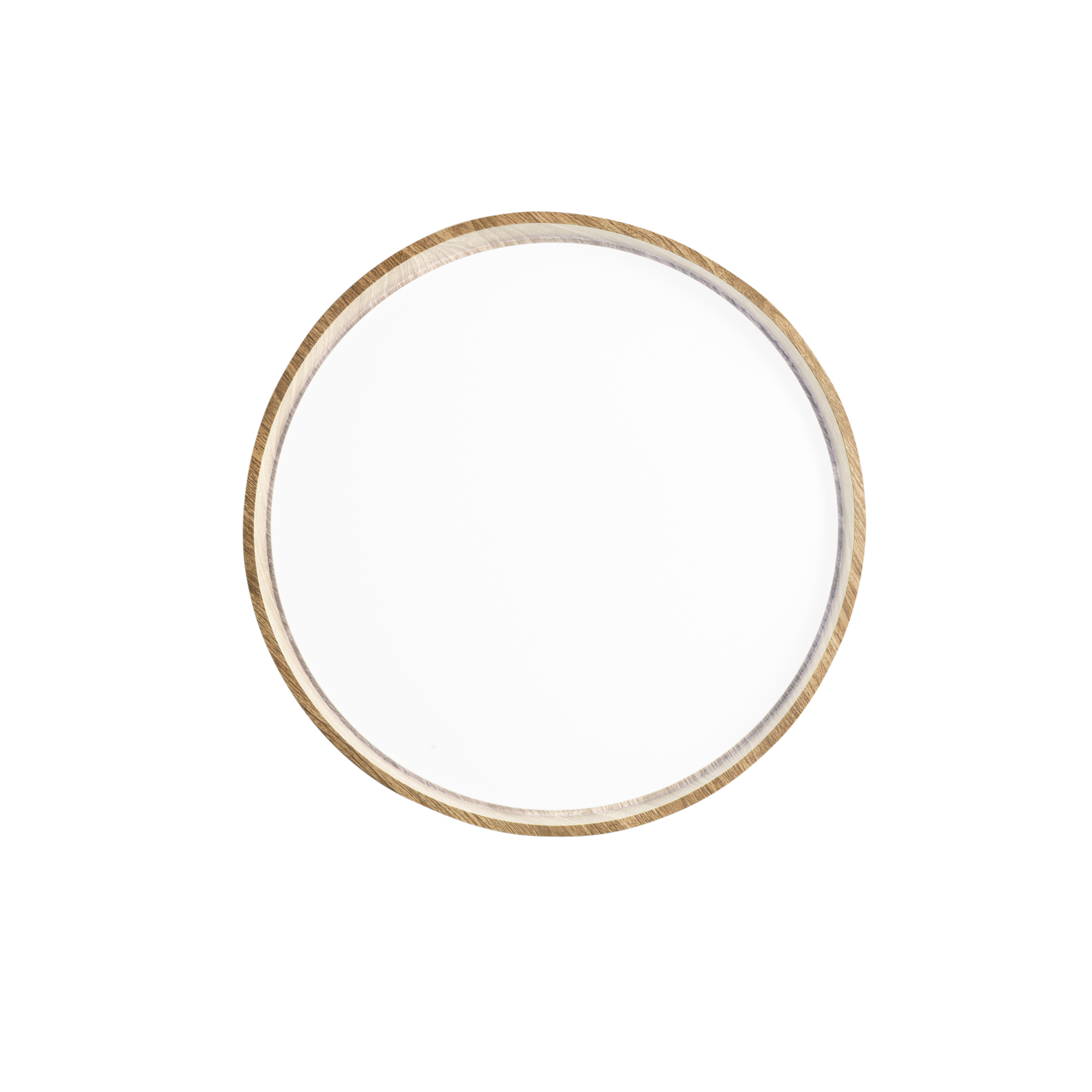 PLAFONIERA LED MADERA LEGNO 38W 6000LM CCT 48X48X8,3CM