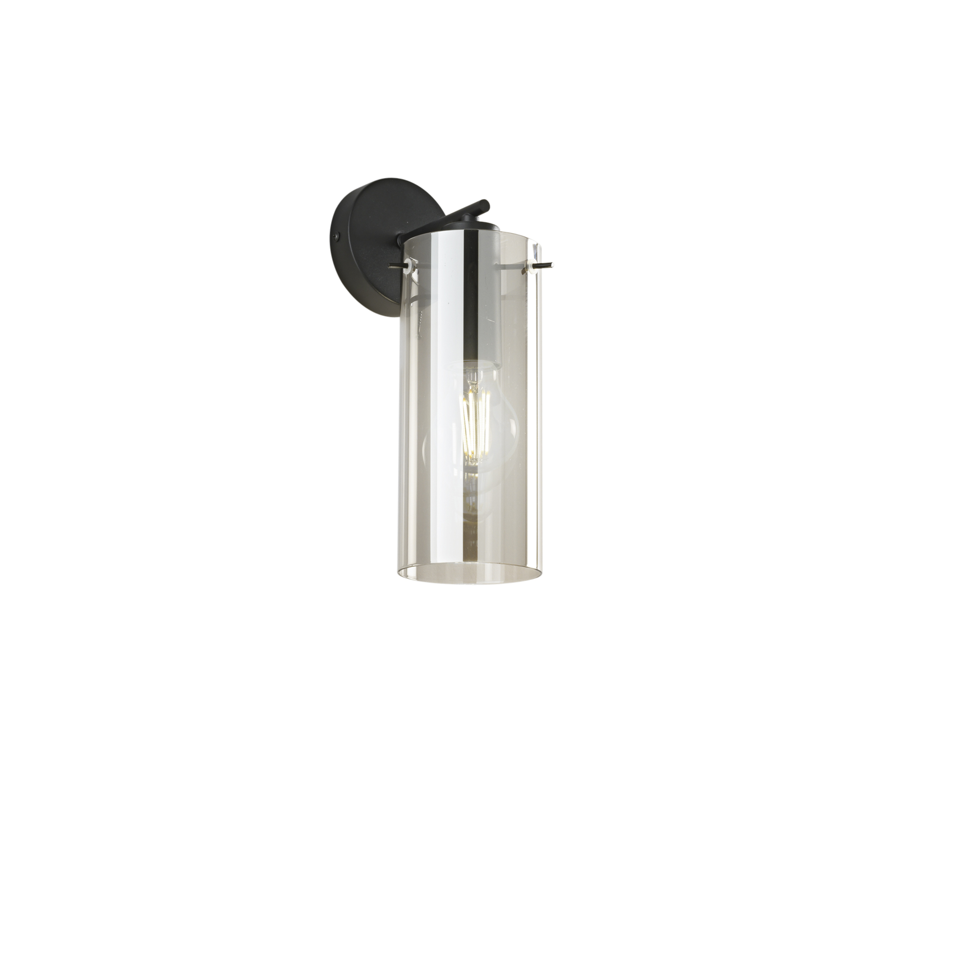 APPLIQUE MAGIC NERA/FUME' 1XE27 15,5X15,5X30X3CM