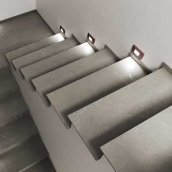 SEGNAPASSI A INCASSO LED BREEN BRONZO 3W 290LM CCT IP65 13X1X8,5CM