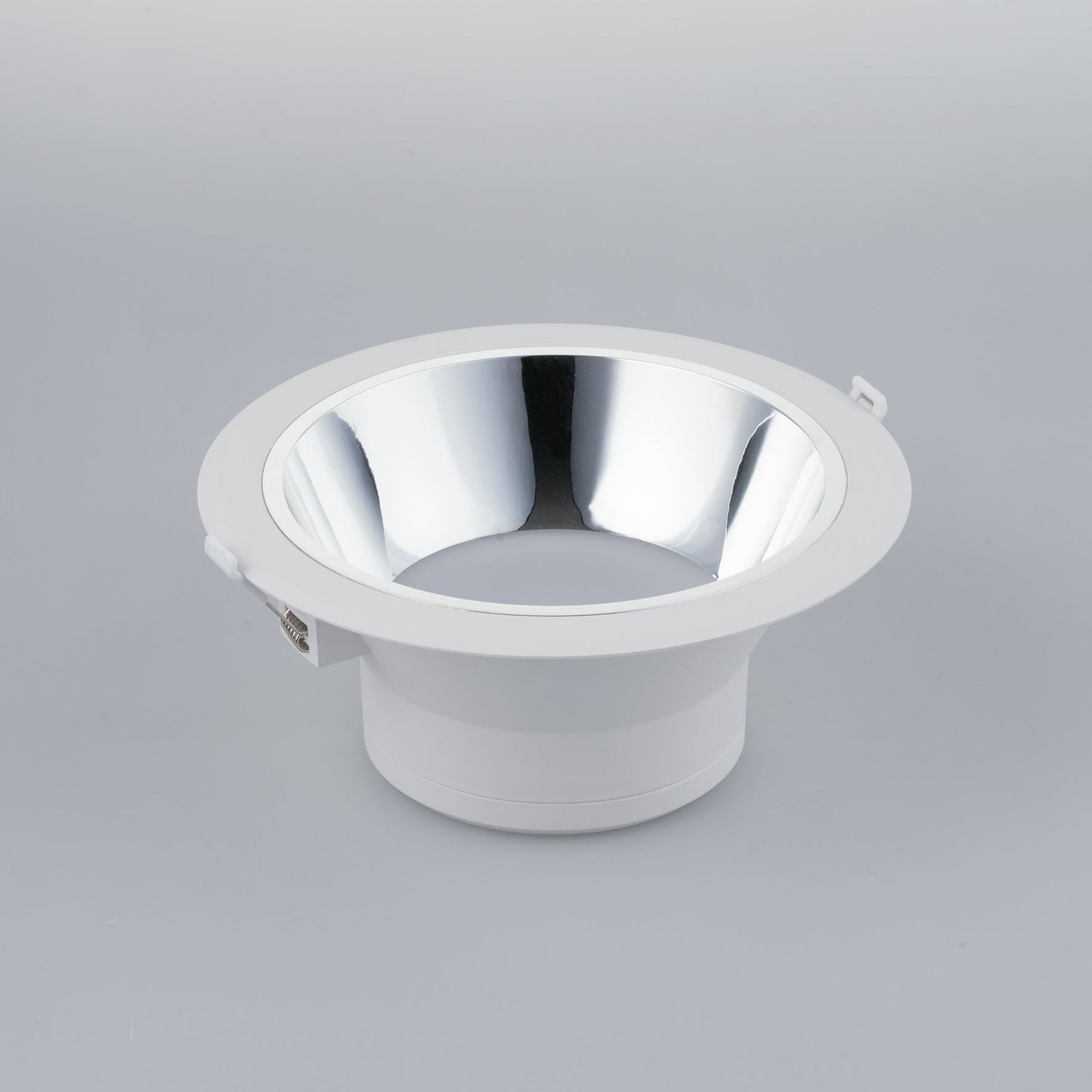 INCASSO LED MACK BIANCO E CROMO 25W 3050LM 3000K 23X10,2CM