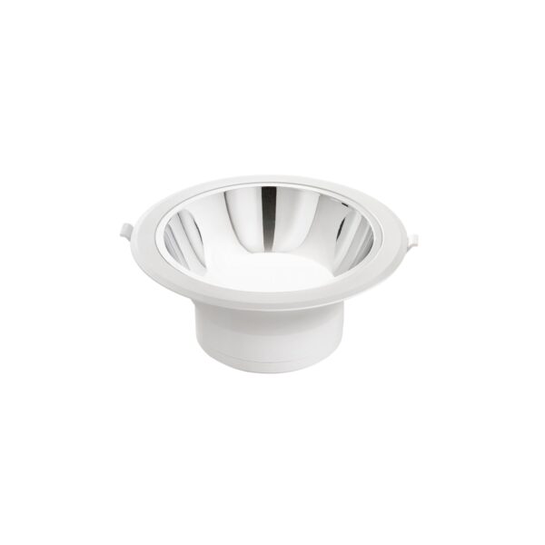 INCASSO LED MACK BIANCO E CROMO 25W 3050LM 4000K 23X10,2CM