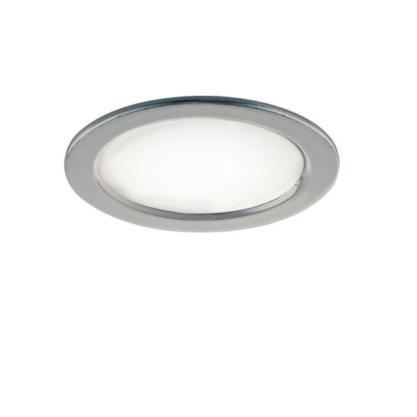 INCASSO LED NEMO SILVER 3,5W 300LM 4000K IP44 6,5X1,8CM