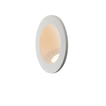 SEGNAPASSI LED ONYX BIANCO TONDO 2W 420LM 4000K IP54 7,4X4,8CM