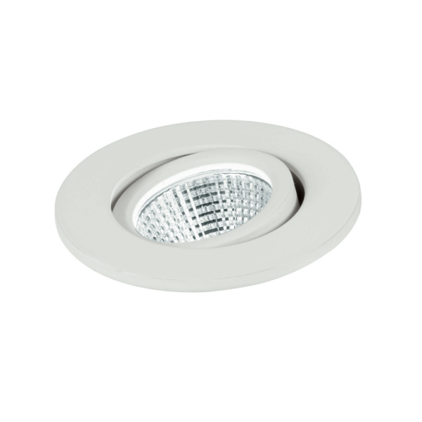 INCASSO LED POLARIS BIANCO TONDO 3W 300LM 4000K 6,6X5,7CM