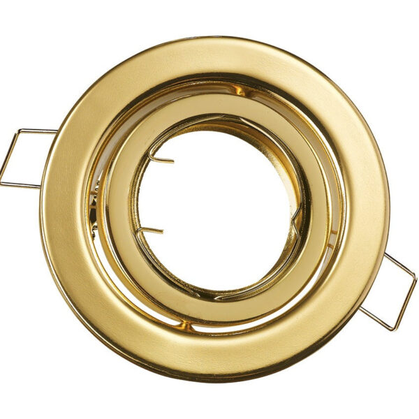 STRUTTURA INCASSO REFLEX ORIENTABILE ORO 10X10CM