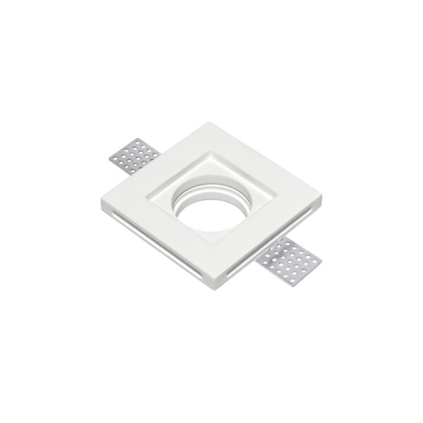 INCASSO SPIRIT BIANCO QUADRATO 1XGU10 10X10X3CM
