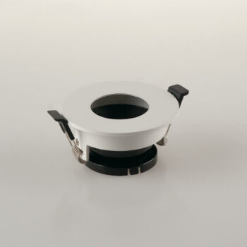 FARETTO A INCASSO STENOS ORIENTABILE BIANCO TONDO FORO TONDO 8,5X4,2CM