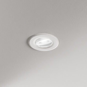 INCASSO BBC BIANCO IN METALLO DIMM 4W 300LM/380LM/400LM/340LM 6W 500LM/580LM/600LM/540LM CCT 2700K/3000K/4000K/6500 IP20BACK IP65FRONT Φ86XH45MM CUT OUT Φ70MM