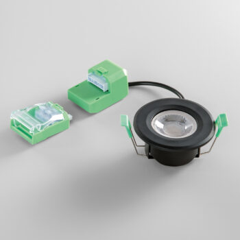 INCASSO BBC NERO IN METALLO DIMM 4W 300LM/380LM/400LM/340LM 6W 500LM/580LM/600LM/540LM CCT 2700K/3000K/4000K/6500 IP20BACK IP65FRONT Φ86XH45MM CUT OUT Φ70MM