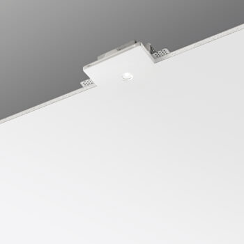INCASSO LED COMET QUADRATO IN GESSO 7W 900LM 3000K 120X120X28MM