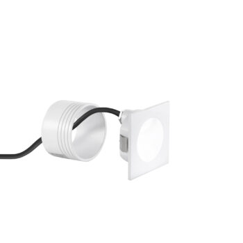 SEGNAPASSI LED ONYX BIANCO QUADRATO 2W 420LM 3000K IP54 7,4X7,4X4,8CM