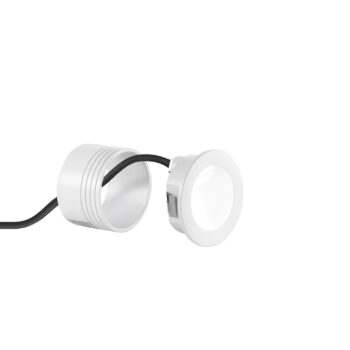 SEGNAPASSI LED ONYX BIANCO TONDO 2W 420LM 3000K IP54 7,4X4,8CM