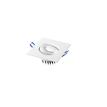 INCASSO LED ORIONE BIANCO QUADRATO 7W 650LM 4000K 9X9X5,7CM