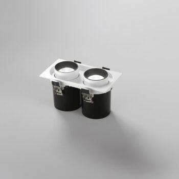 INCASSO LED OUTSIDER BIANCO 2X15W CCT