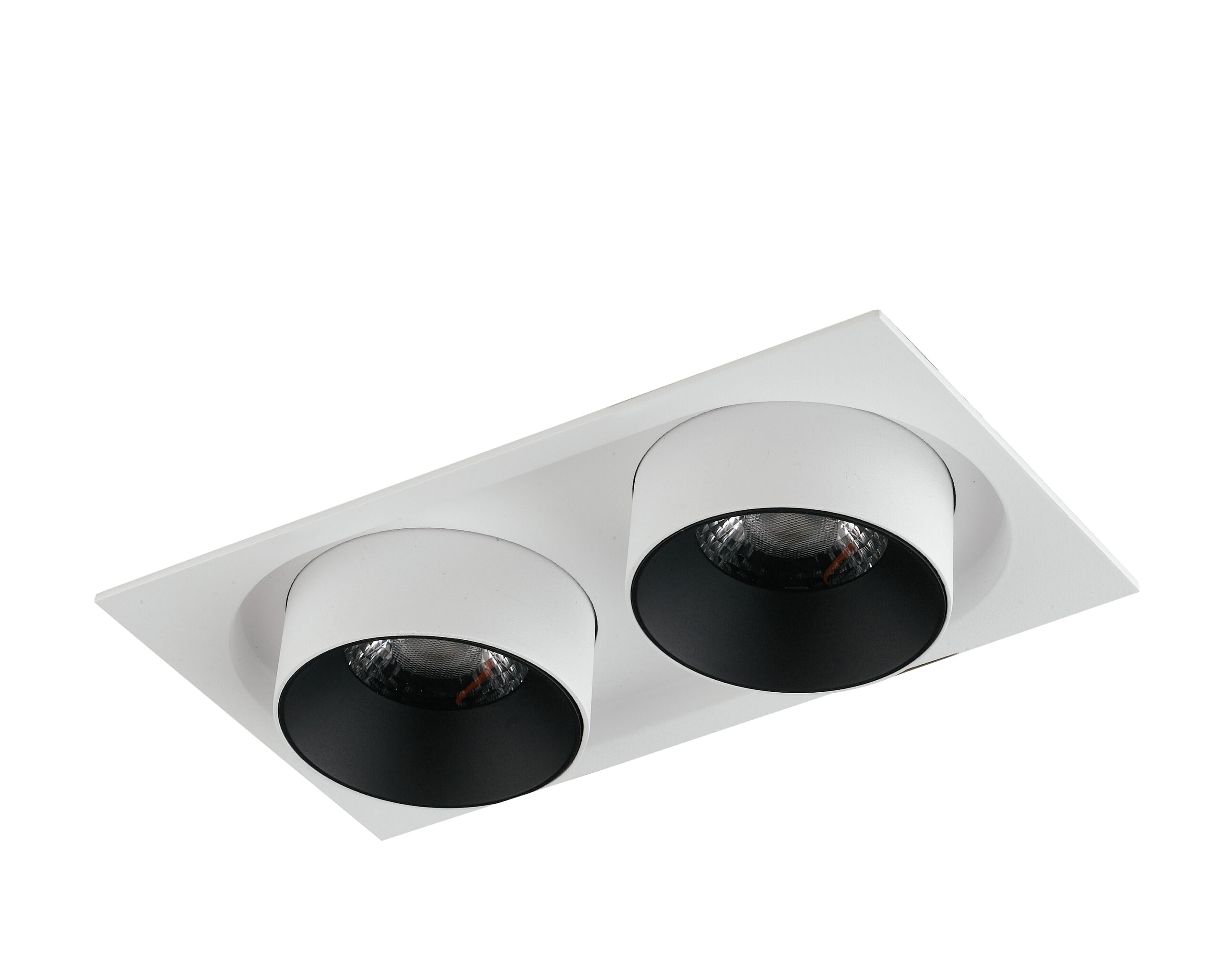 INCASSO LED OUTSIDER BIANCO 2X15W 2750LM 4000K 18,4X18,4X10CM