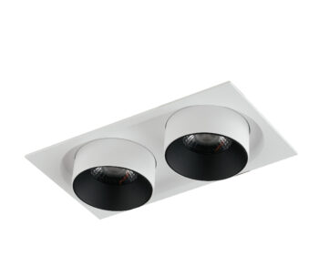 INCASSO LED OUTSIDER BIANCO 2X30W 6200LM 4000K 24,4X13X10,5CM