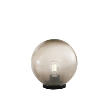 LUMETTO POLLY GRIGIO 1XE27 IP44 25X26CM