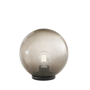 LUMETTO POLLY GRIGIO 1XE27 IP44 30X31CM