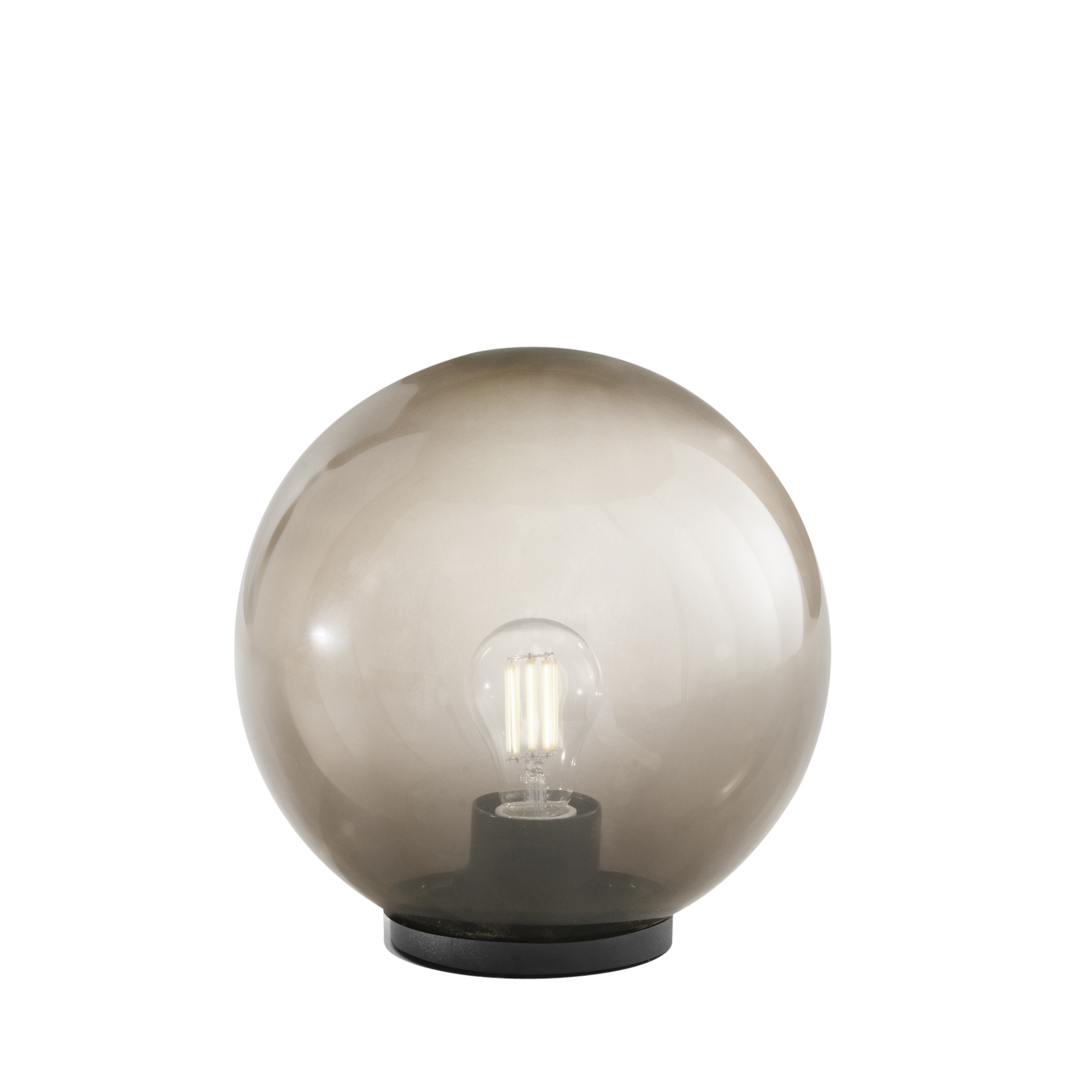 LUMETTO POLLY GRIGIO 1XE27 IP44 30X31CM