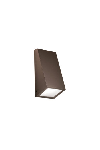 APPLIQUE POPUP BRONZO IN METALLO IP44 1XE27 118X104X247MM
