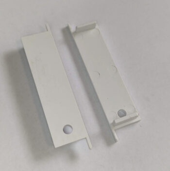 KIT 2 TAPPI PER PROFILO MOP BIANCO