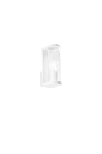 APPLIQUE ROSEN BIANCO IN ALLUMINIO+VETRO 1XE27 IP44 119X83X222MM