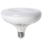 LAMPADINA LED E27 8W 960LM 4000K 120° 150X100mm 20000h CRI80 CON VENTILATORE