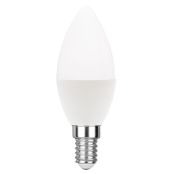 LAMPADINA LED CANDELA E14 6W 510LM 2700K 180° 37X99mm 15000h CRI80