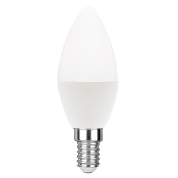 LAMPADINA LED CANDELA DIMMERABILE E14 6W 510LM 3000K 160° 37X99mm 25000h CRI80