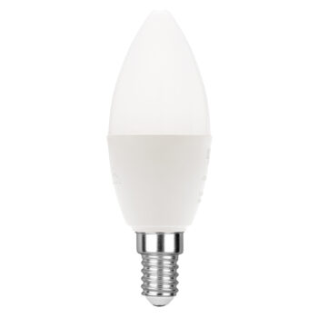 LAMPADINA LED CANDELA DIMMERABILE E14 6W 510LM 2700K 160° 37X99mm 25000h CRI80