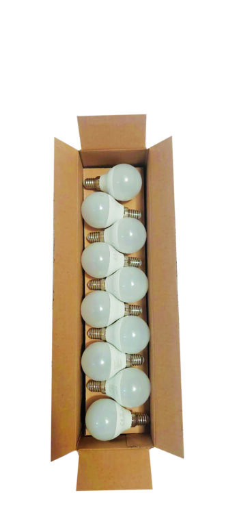 KIT 20PZ LAMPADINA LED GLOBO E14 4.9W 470LM 3000K