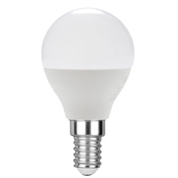 LAMPADINA LED GLOBO E14 6W 520LM 2700K 180° 45X80mm 15000h CRI80
