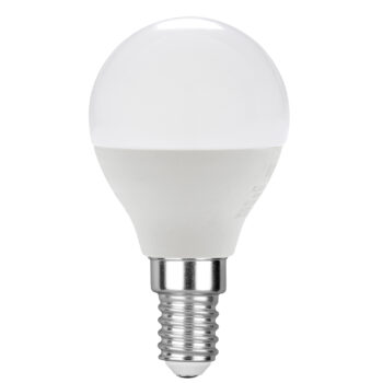 LAMPADINA LED GLOBO E14 6W 520LM 3000K 180° 45X80mm 15000h CRI80