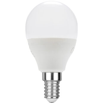 LAMPADINA LED GLOBO DIMMERABILE E14 6W 480LM 2700K 160° 45X82mm 25000h CRI80