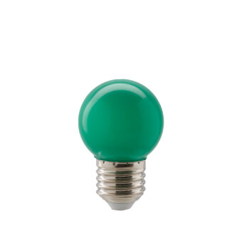 LAMPADINA LED E27 VERDE G45