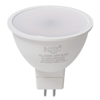 LAMPADINA LED MR16 12V AC/DC 6W 600LM 4000K 100° 50X52mm 25000h CRI80