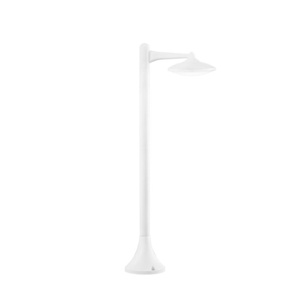 PALETTO LED ALYSON BIANCO 12W 1300LM 4000K IP44 28X91CM