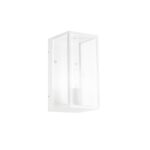 APPLIQUE MIRAGE BIANCA 1XE27 13X13X23CM