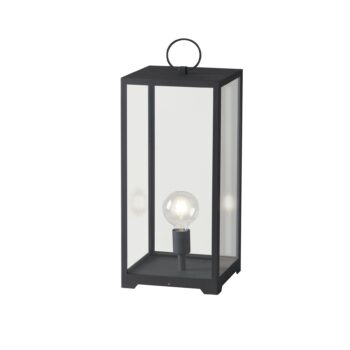 LUME MIRAGE ANTRACITE 1XE27 IP44 25X25X53CM CAVO 250CM