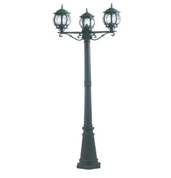 PALO SANTIAGO NERO/VERDE 3XE27 IP44 69X209CM