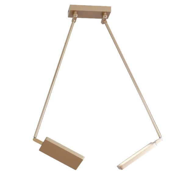 PLAFONIERA LED BOOK ORO 36W 3640LM 3200K 15-200X85CM