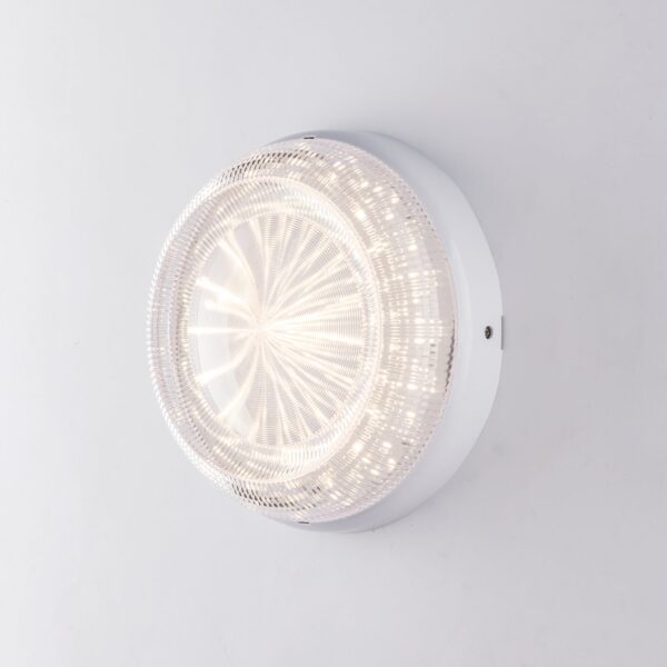 PLAFONIERA LED CAPRI BIANCA 20W 2350LM CCT IP65 20,7X7CM